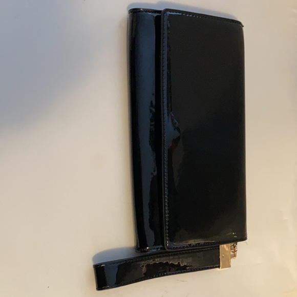 Aldo black clutch/wristlet. New, has not been used. - Picture 3 of 4